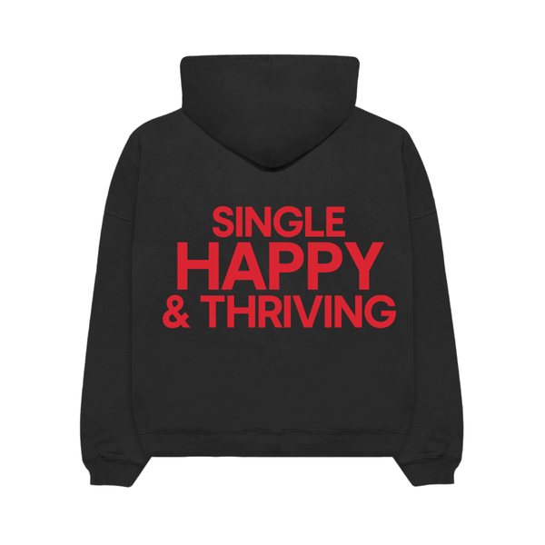 Single, Happy & Thriving Ultra Luxury Hoodie
