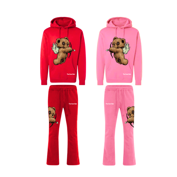 Cupid Bear Flared Set Bundle - His & Hers