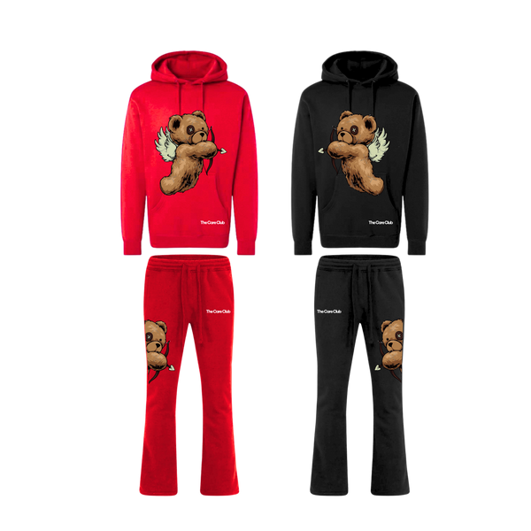 Cupid Bear Flared Set Bundle - His & Hers