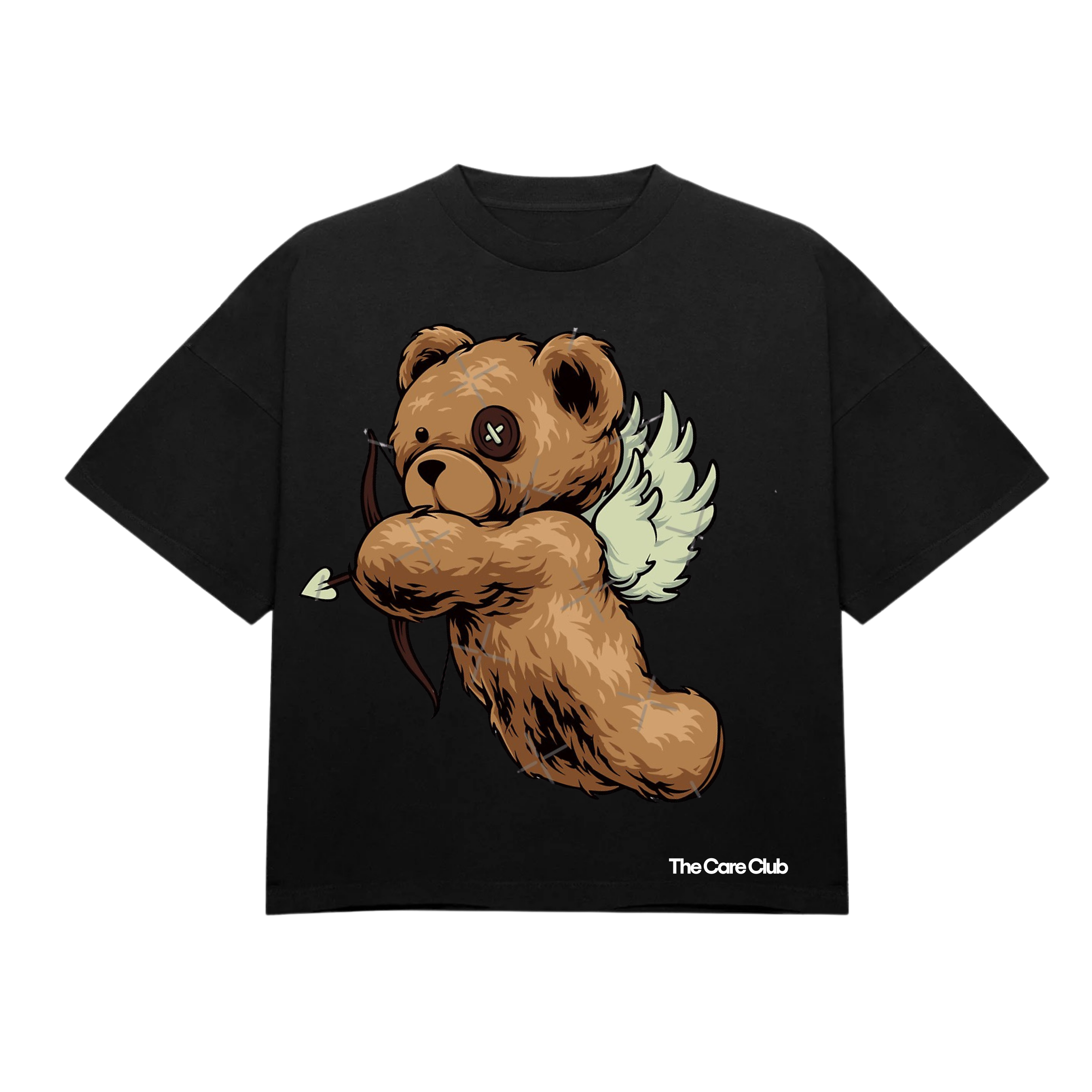 Cupid Bear Heavy T-Shirt